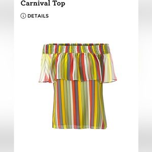 CAbi Carnival top Size large